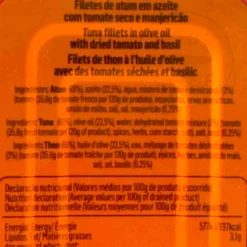 Tenorio Tuna Fillet with Basil & Sundried Tomato, 120g