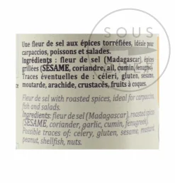 Terre Exotique Fleur De Sel With Roasted Spices, 90g