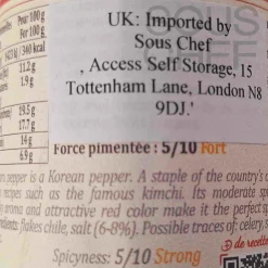 Terre Exotique Gochugaru Chile, 70g