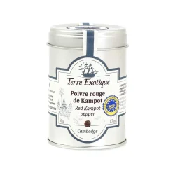 Terre Exotique Red Kampot Pepper PGI, 50g