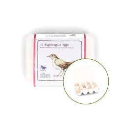 The Chocolate Detective 12 Nightingale Chocolate Eggs, 150g
