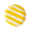 The Platera Yellow Stripe Porcelain Dinner Plate, 27.5cm