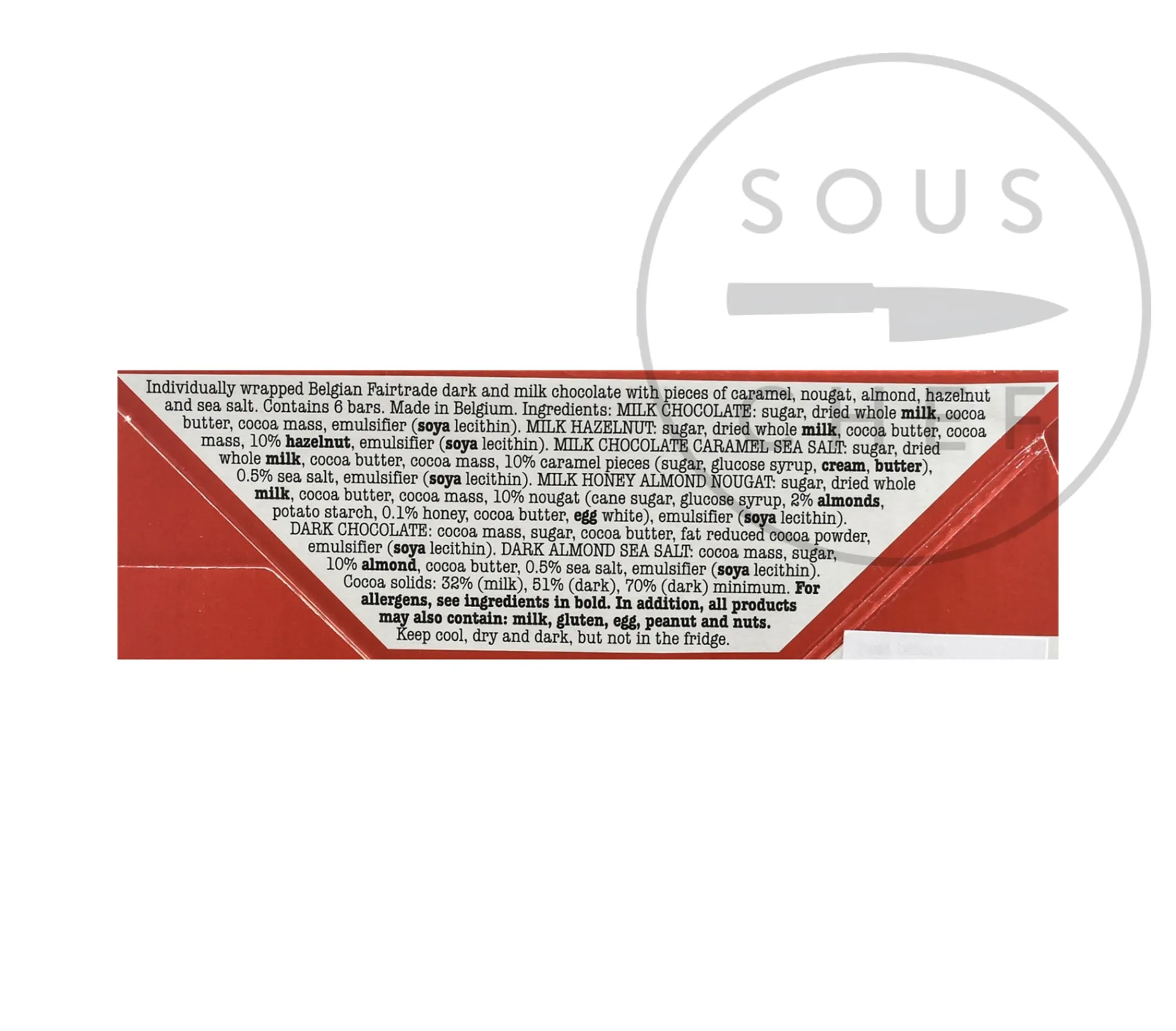 Tony's Chocolonely Rainbow Chocolate Tasting Box, 1080g