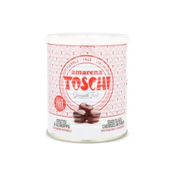Toschi Sour Black Cherries in Syrup