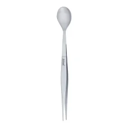 Triangle Stainless Steel Chef Tasting Spoon with Tweezers