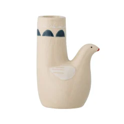 Trudy White Bird Candle Holder