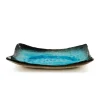 Turquoise Crackle Glaze Platter