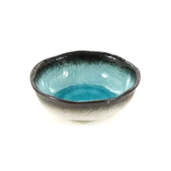 Turquoise Glaze Bowl, 12cm dia x 4cm high