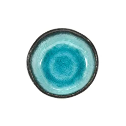 Turquoise Glaze Bowl, 12cm dia x 4cm high