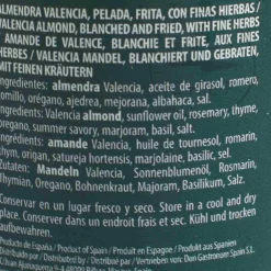 Valencia Fried Almonds with Mediterranean Herbs, 125g