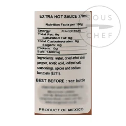 Valentina Extra Hot Sauce, 370ml