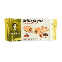 Vicenzi Puff Pastry with Hazelnut Cream, 125g