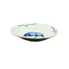 White & Blue Carp Deep Plate, 20cm