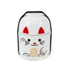White Manekineko Bento Box, 640ml