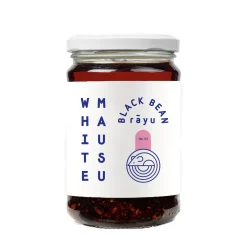 White Mausu Black Bean Rayu, 240g