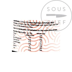 White Mausu Black Bean Rayu, 240g