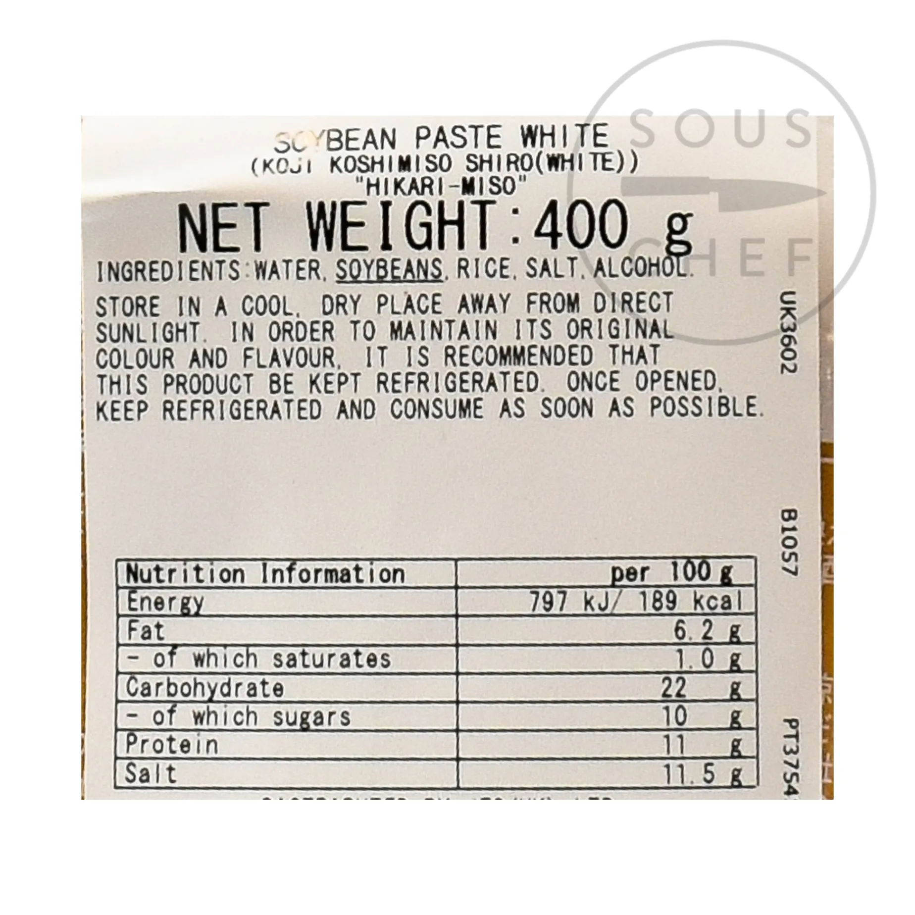 White Miso Paste, 400g