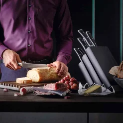 Wusthof Ikon 7 Piece Knife Block Set