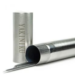 Yakiniku Stainless Steel BBQ Skewers in Case, 20 pieces