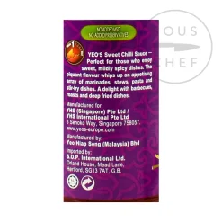 Yeo's Sweet Chilli Sauce, 300ml